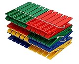 Jean Products 40 x stabile Wäscheklammer aus Kunststoff | 40 Stück | ca....